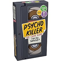 PSYCHO KILLER A CARD GAME FOR PSYCHOS | Amazon.com.br